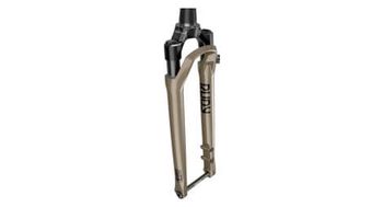 Horquilla rockshox rudy ultimate xplr 700c   12x110 mm   desplazamiento 45   beige kwiqsand