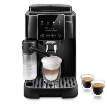 DeLonghi Magnifica Start Cafetera Superautomática con Depósito de Leche 15 Bares Negra