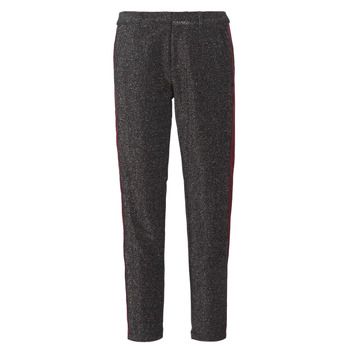 Maison Scotch Pantalón TAPERED LUREX PANTS WITH VELVET SIDE PANEL para mujer