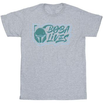 Disney Camiseta manga larga The Book Of Boba Fett Lives para niña