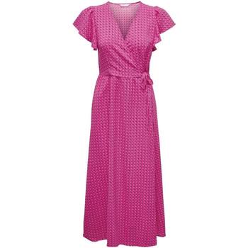 Only Vestidos ONLNAOMI S/S MIDI WRAP DRESS PTM para mujer