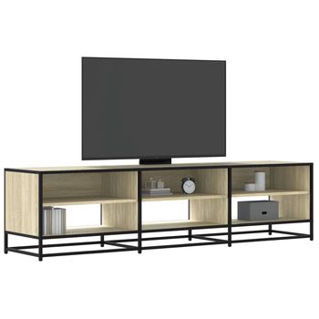 vidaXL Mueble para TV madera de ingeniería roble Sonoma 180x40x46 cm