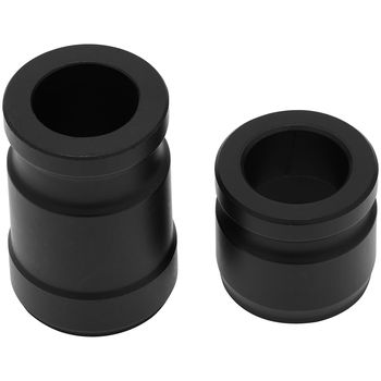 Prime SR2D 12mm Rear End Caps, Black