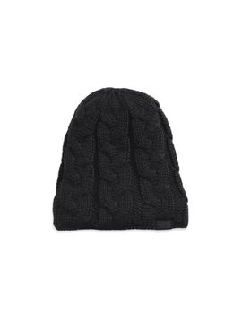 Gorro the north face cable minna negro mujer