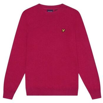 Lyle & Scott Jersey KN2110V MERINO CREW-X23. RICH BURGUNDY para hombre