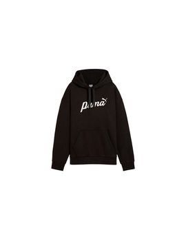 Sudadera casual puma essentials+ script fl mujer