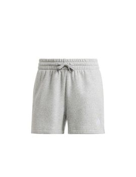 Pantalones adidas essentials small logo fleece mujer gris