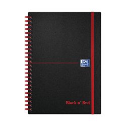 Black n' Red Ruled Polypropylene Wirebound Notebook 140 - 846350109