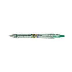 Pilot B2P Ecoball Ballpoint Med Green (Pack of 10) 4902505621611