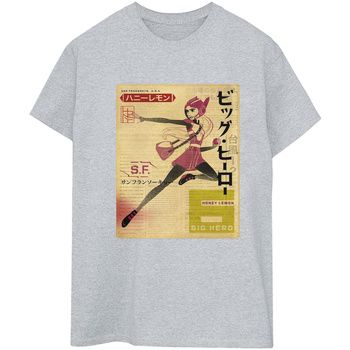 Disney Camiseta manga larga Big Hero 6 para mujer