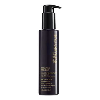 Essence Absolue Overnight Serum - 150 ml - Shu Uemura - Sérum de noche hidratante y disciplinante para cabellos secos o muy secos.