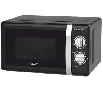 Haeger Sous-Chef 20 Microondas 20L 700W Negro