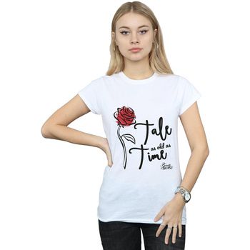 Disney Camiseta manga larga Tale As Old As Time para mujer