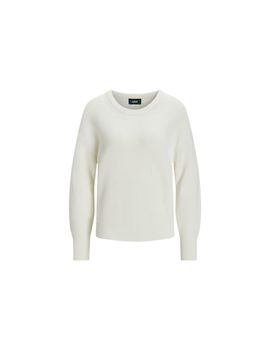 Jersey jack and jones mila twist knit snow mujer white