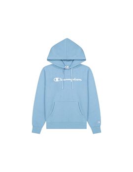 Sudadera champion hooded mujer blue