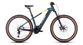 Cube reaction hybrid slt 750 mtb rigida shimano xt 12s 750 wh 27 5   verde duende