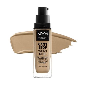 Base de Maquillaje Fluida - 24h Can't Stop Won't Stop - Professional Makeup - Nyx: CANT STOP WONT STOP 24HR F-BEIGE