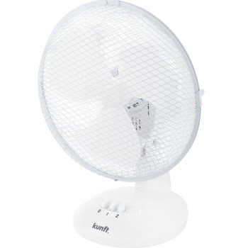 Kunft KDF2377 Ventilador de Sobremesa 30W Blanco