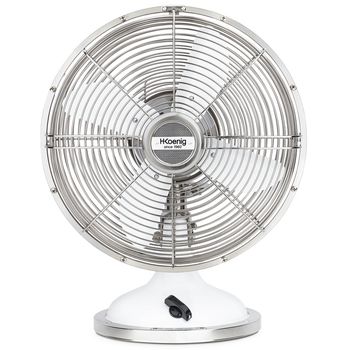 HKoenig JOE50 Ventilador Retro Blanco