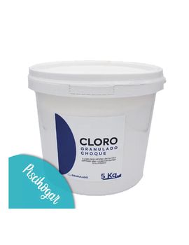 Cloro granulado de choque | 5kg | Acción rápida