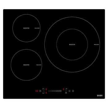 Svan SI3600S Placa de Inducción 3 Zonas 59cm Negra