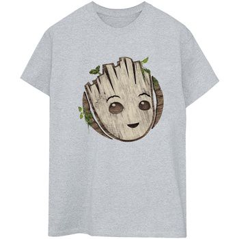 Marvel Camiseta manga larga I Am Groot para mujer