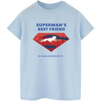 Dc Comics Camiseta manga larga DCs DC League Of Super-Pets Best Friend para mujer