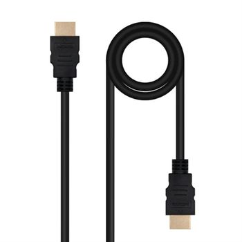 Cable Nanocable Hdmi V2.0 4K@60Hz 18Gbps A/M-A/M, 1.5 M, Negro