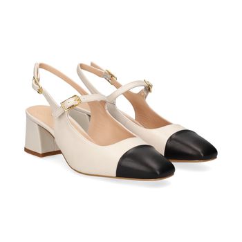 Unisa Zapatos De Tacón Medio Mujer - Blanco Talla 37