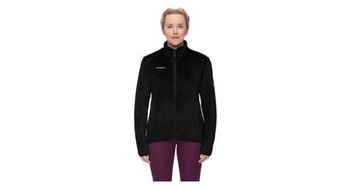 Chaqueta polar para mujer mammut innominata negra