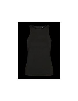 Camiseta vero moda biancal tank black mujer