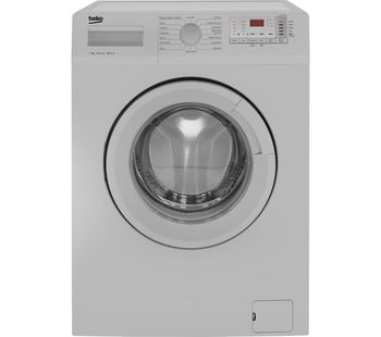 BEKO WTG741M1S 7 kg 1400 Spin Washing Machine - Silver, Silver