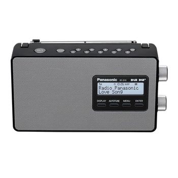 Radio Digital - Panasonic RF-D10E, DAB+, Negro