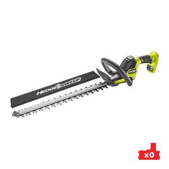 Cortasetos de batería ryobi ry18ht45a-0 18v 45 cm longitud de cuchilla