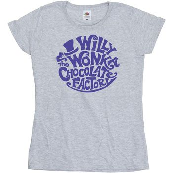 Willy Wonka & The Chocolate Fact Camiseta manga larga BI51091 para mujer