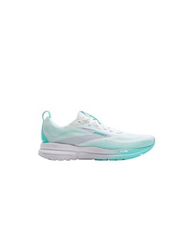 Zapatillas de running brooks trace 4 mujer bright white/limpet/bl