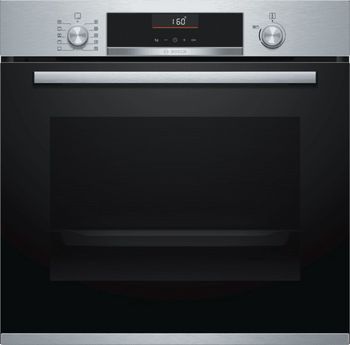 Horno Multifunción - Bosch HBG5780S6 Cristal Negro, Inox, Pirólisis, Home Connect