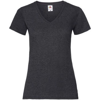 Fruit Of The Loom Camiseta manga larga Valueweight para mujer