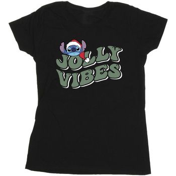 Disney Camiseta manga larga Jolly Chilling Vibes para mujer