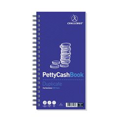 Challenge Petty Cash Book Carbonless Wirebound 200 Sets - 100080052