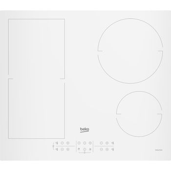 Beko HII64200FMTW Placa de Inducción 4 Zonas 58cm Blanca