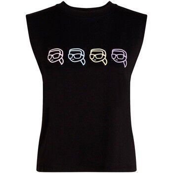 Karl Lagerfeld Blusa - Camiseta Ikonik 2.0 para mujer