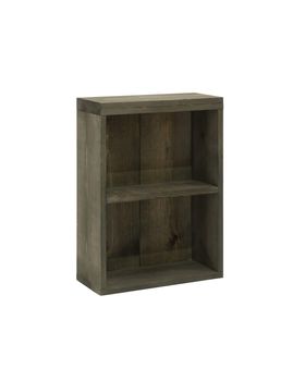 Mesita auxiliar de madera maciza en tono verde de 60x40cm