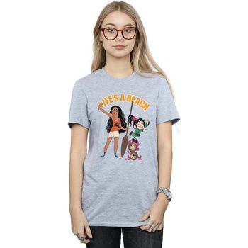 Disney Camiseta manga larga Wreck It Ralph para mujer