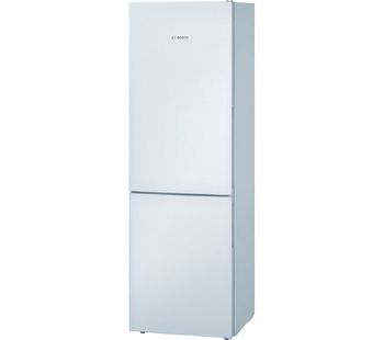 BOSCH KGV36VW32G Fridge Freezer - White, White