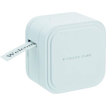 Brother P-Touch Cube Rotuladora Eléctrica Portátil Blanca