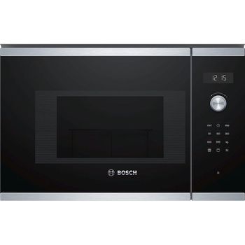 Bosch Serie 6 BEL524MS0 Microondas Integrable con Grill 20L 800W Acero Inoxidable