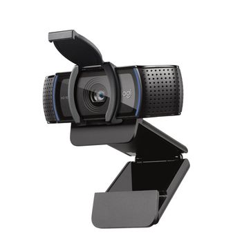 Logitech C920s Pro Webcam Full HD 1080p/30fps con Corrección de Iluminación Automática