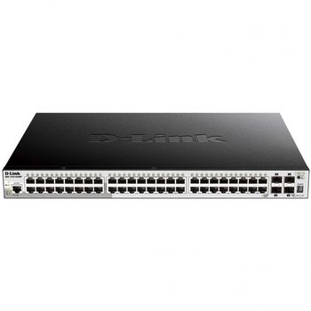 D-Link DGS-1210-52MP Switch PoE 48 Puertos Gigabit + 4 Puertos SFP