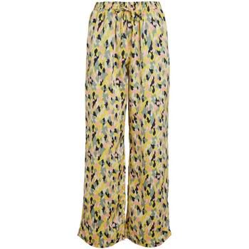 Vila Pantalones VISOFFY RW WIDE PANT/SU Birch para mujer